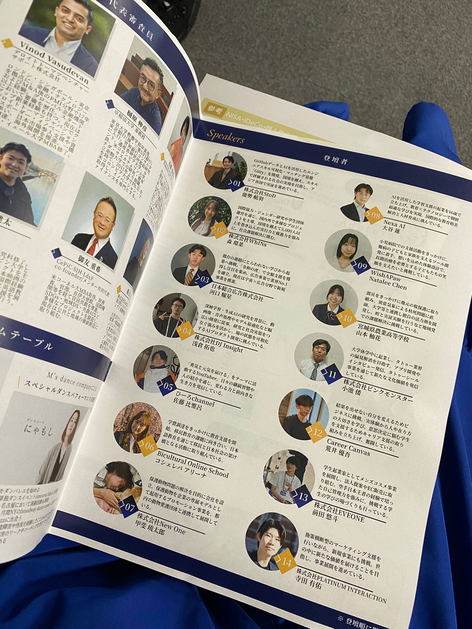 Выступление на конкурсе